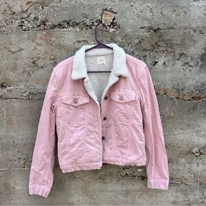Universal Thread Pink Teddy Jacket